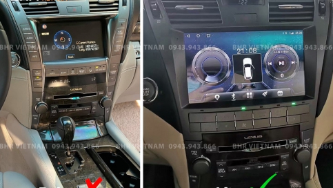 Màn hình DVD Android xe Lexus LS460/ LS460L 2006 - 2017 | Màn hình Flycar